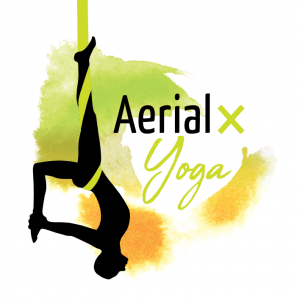 Aerial Yoga Tuch Aerial x Yoga Logo